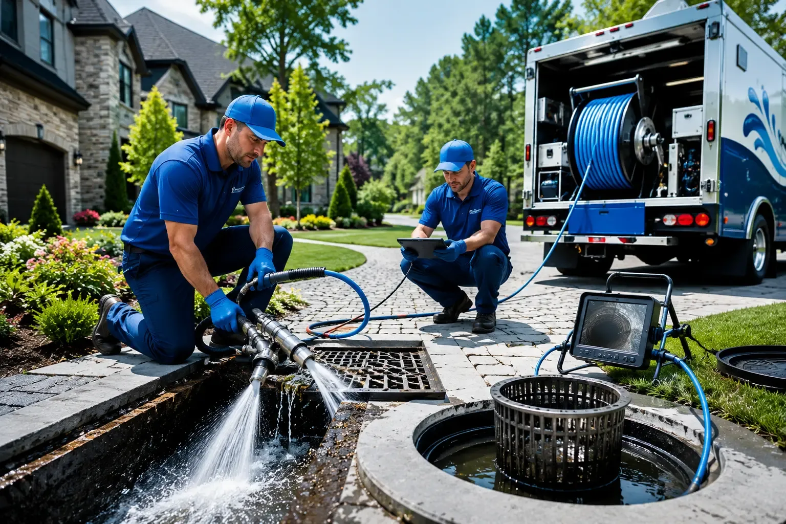 Local outdoor drain cleaning professionals in Herron, MI