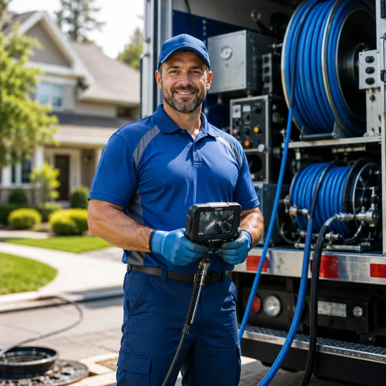 Local outdoor drain cleaning specialists in Herron, MI